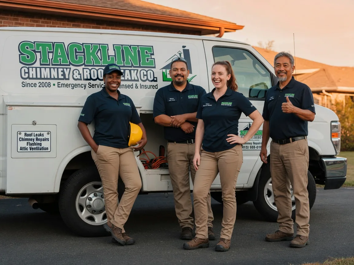 Chimney flashing repair company in Linden, AL